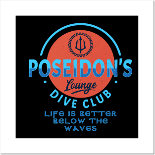 Poseidon's Lounge Posters and Art